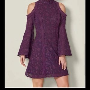 Cold Shoulder Lace Dress Size 16 Venus